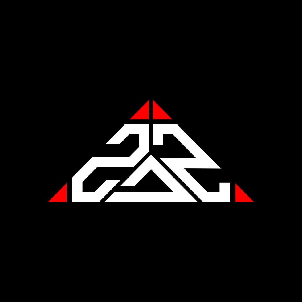 ZDZ letter logo creative design with vector graphic, ZDZ simple and modern logo.