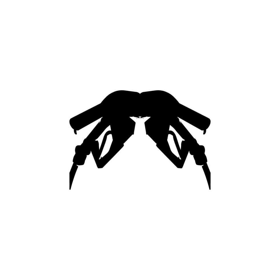 Alien ship icon. Simple style space science poster background symbol. brand logo design element. Alien ship t-shirt printing. Vector for sticker.