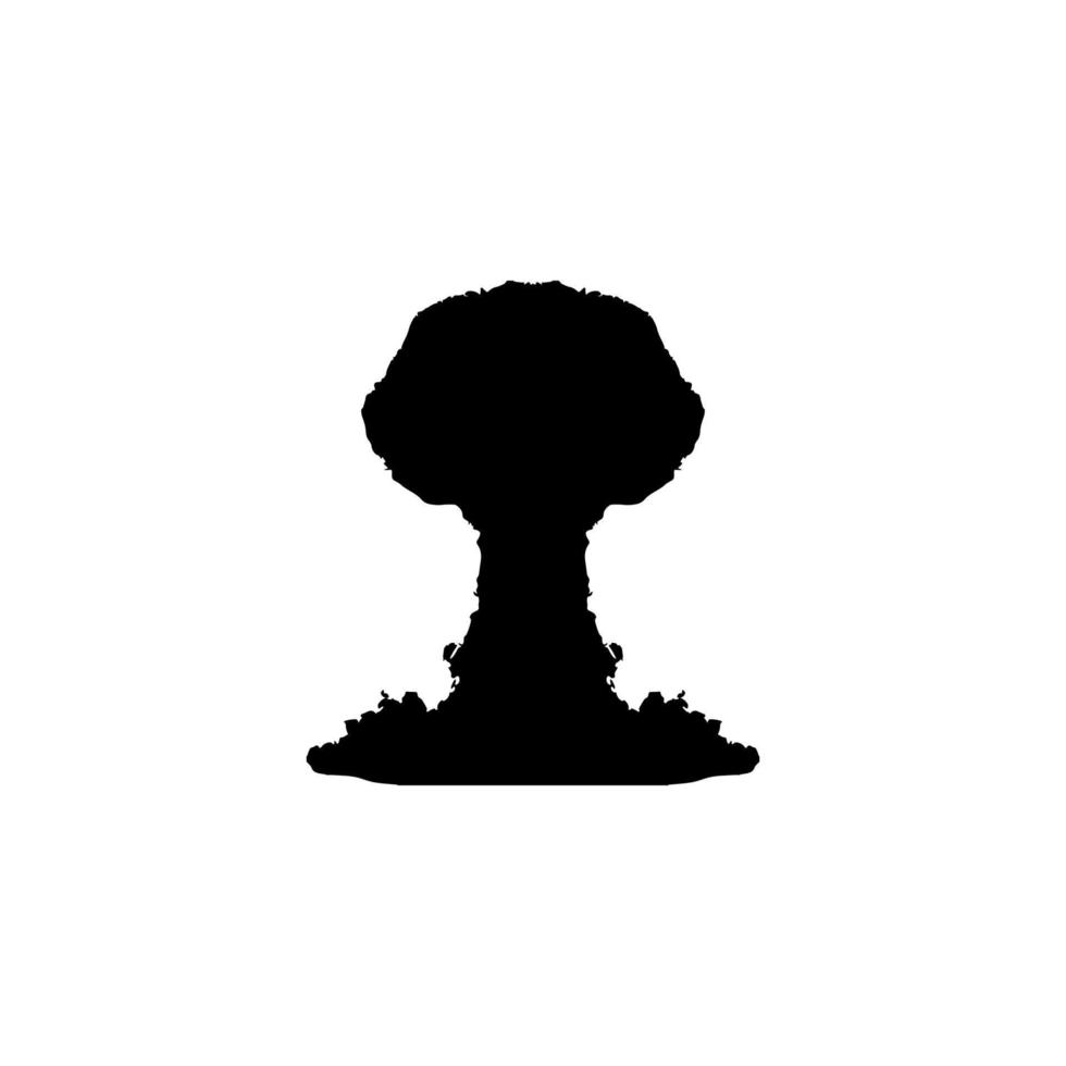 Tree icon. Simple style Global Warming poster background symbol. Tree brand logo design element. Tree t-shirt printing. Vector for sticker.
