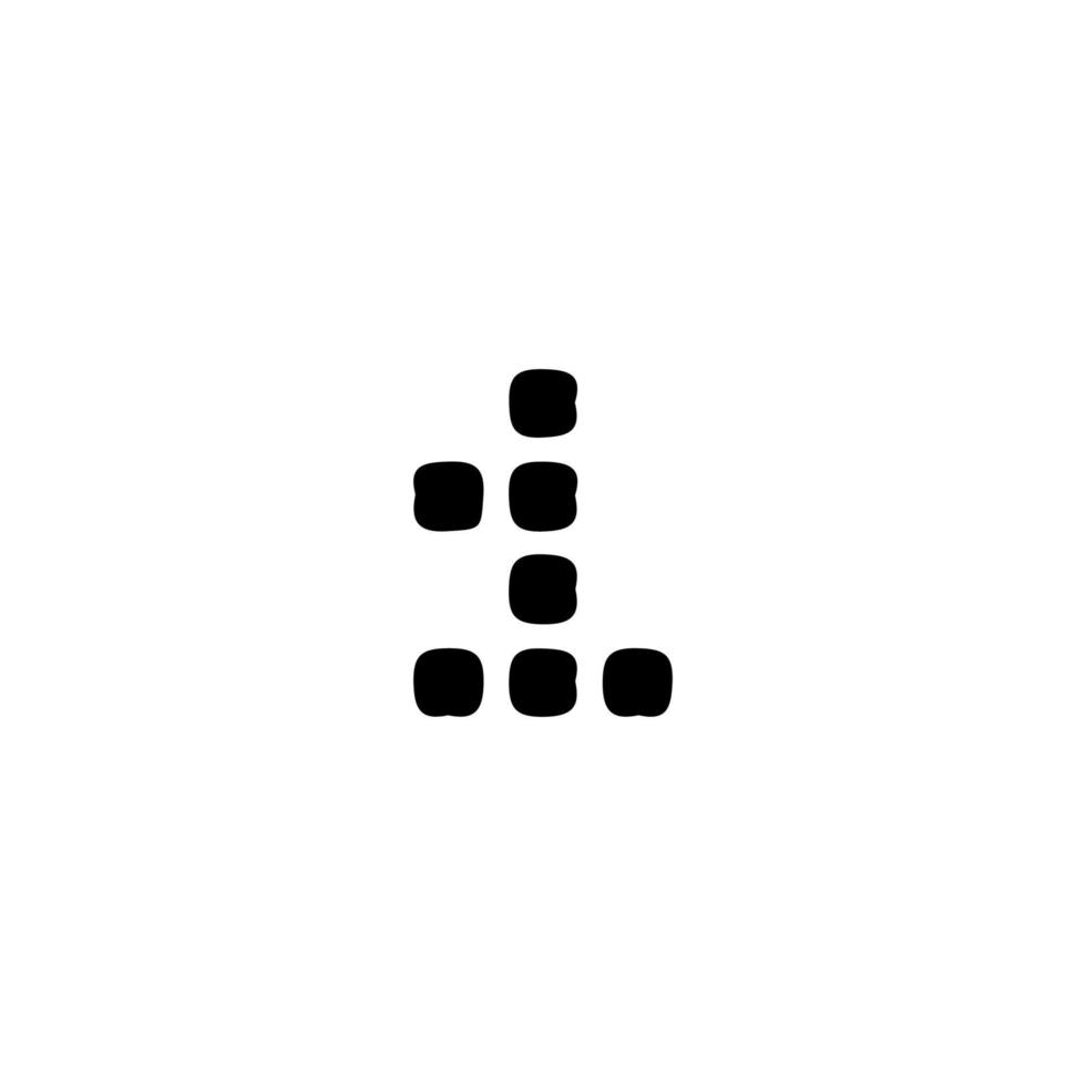 Number 1 icon. Simple style Number 1 quality poster background symbol. Number 1 brand logo design element. Number 1 t-shirt printing. Vector for sticker.