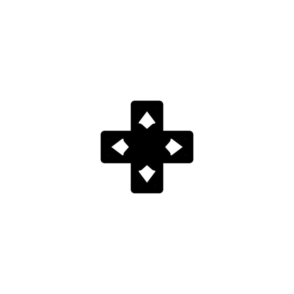 Joystick button icon. Simple style game store big sale poster background symbol. Joystick button brand logo design element. Joystick button t-shirt printing. Vector for sticker.