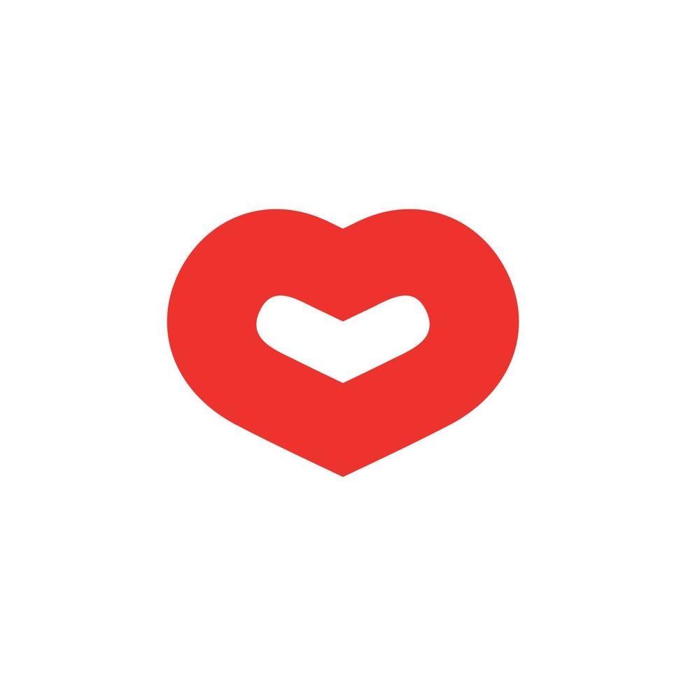 Heart icon. Simple style gift shop big sale poster background symbol