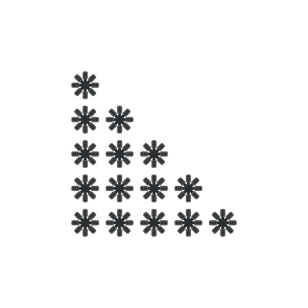 Rating stars icon. Web page product rating stars symbol. Rating stars brand logo design element. Rating stars t-shirt printing. Vector for sticker.