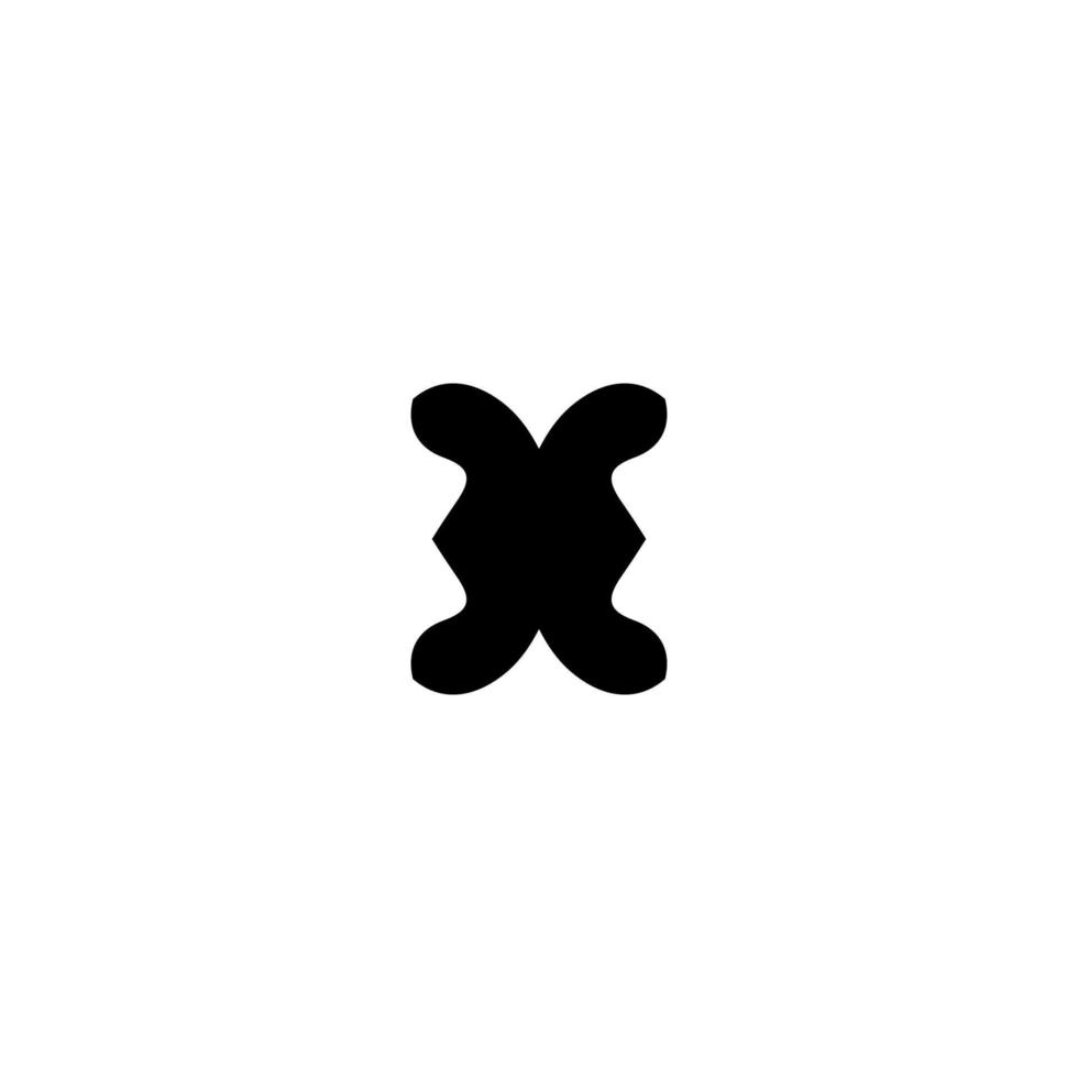 X icon icon. Simple style big sale poster background symbol. Remove button. X brand logo design element. X t-shirt printing. Vector for sticker.