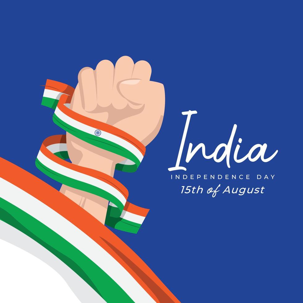 India independence day banner design template vector
