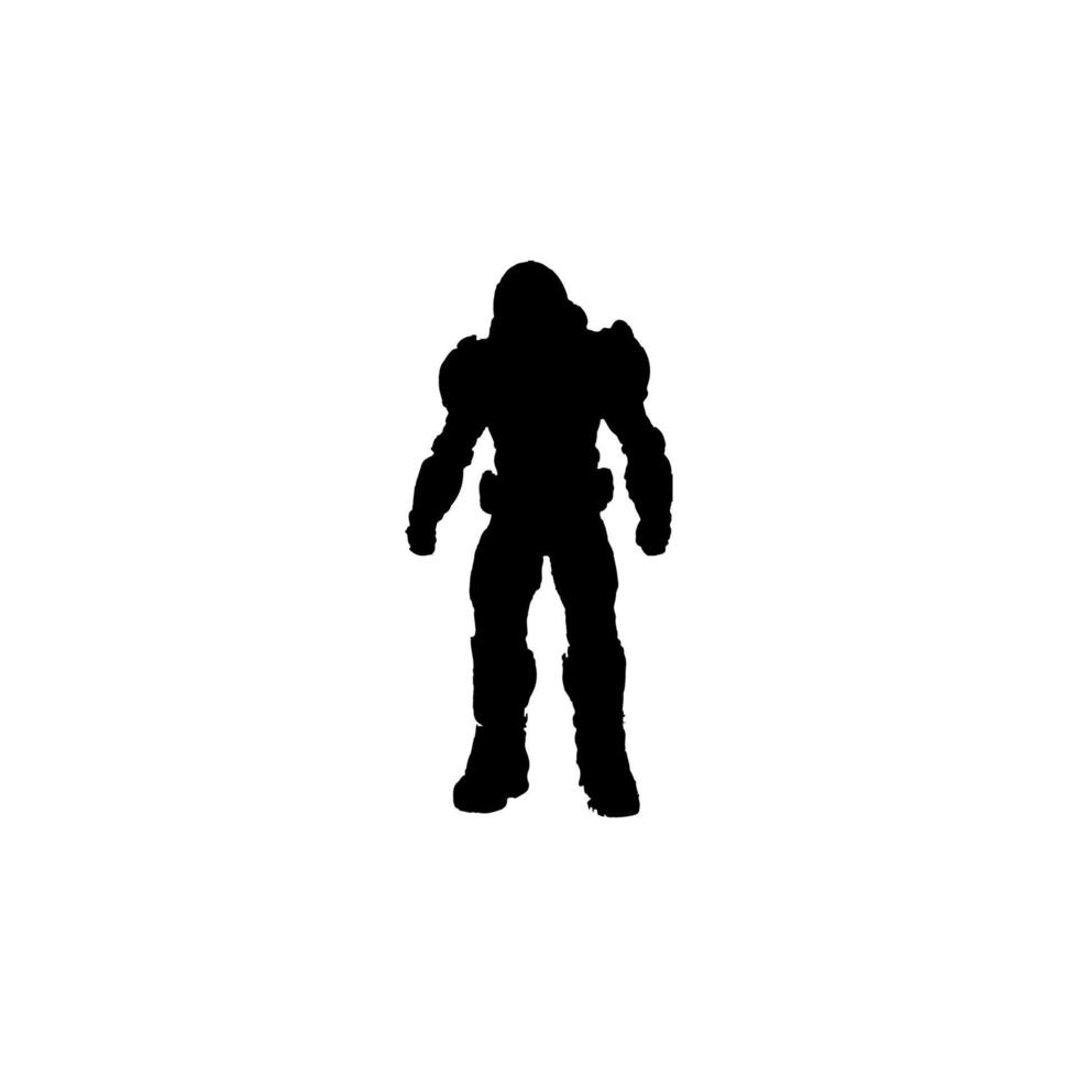 Robot icon. Simple style artificial intellect poster background symbol. Artificial intellect brand logo design element. Robot t-shirt printing. Vector for sticker.