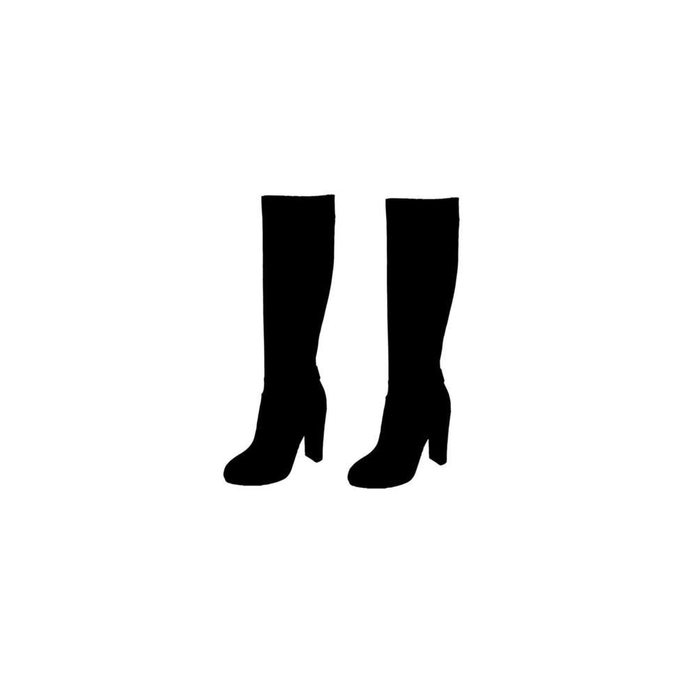 icono de botas. botas de estilo simple tienda símbolo de fondo de cartel de gran venta. elemento de diseño del logotipo de la marca de botas. impresión de camisetas de botas. vector para pegatina.