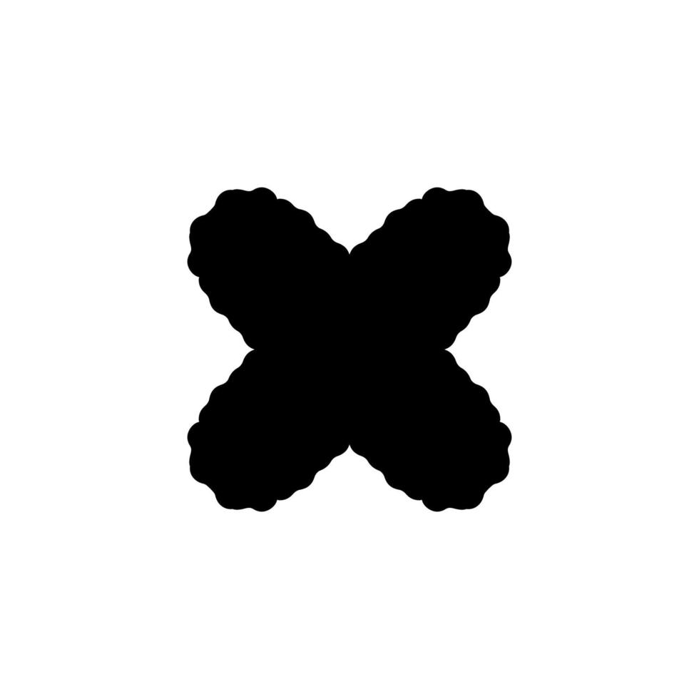 X icon icon. Simple style big sale poster background symbol. Remove button. X brand logo design element. X t-shirt printing. Vector for sticker.