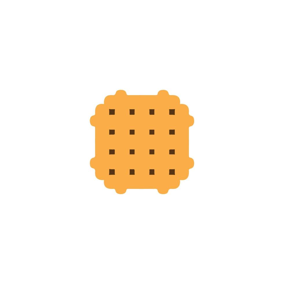 Cookies icon. Simple style sweet shop poster background symbol. Cookies brand logo design element. Cookies t-shirt printing. Vector for sticker.
