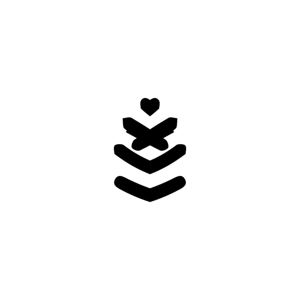 Tree icon. Simple style Global Warming poster background symbol. Tree brand logo design element. Tree t-shirt printing. Vector for sticker.