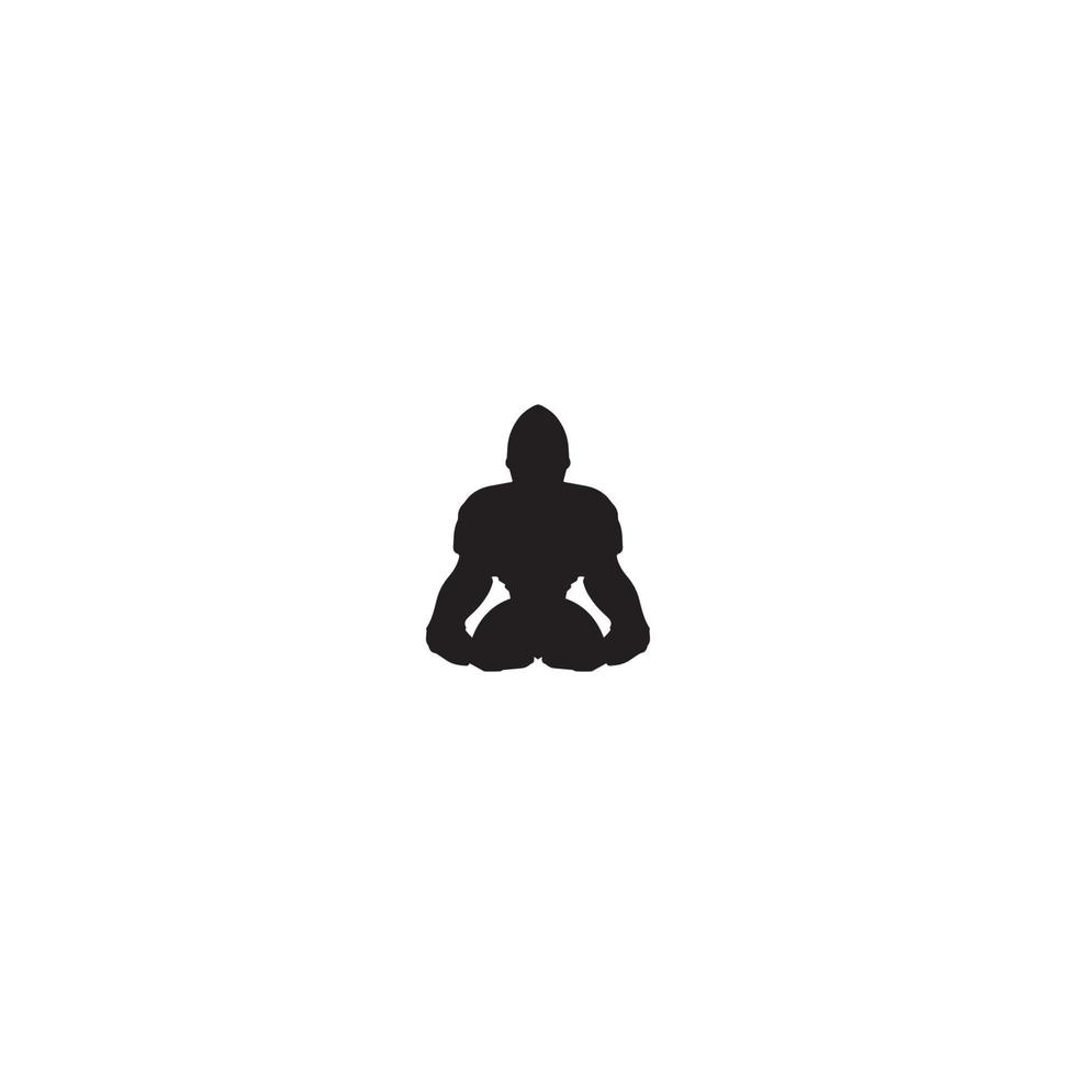 icono de yoga. símbolo de fondo de cartel de gran venta de curso de yoga de estilo simple. elemento de diseño del logotipo de la marca del curso de yoga. impresión de camisetas de yoga. vector para pegatina.