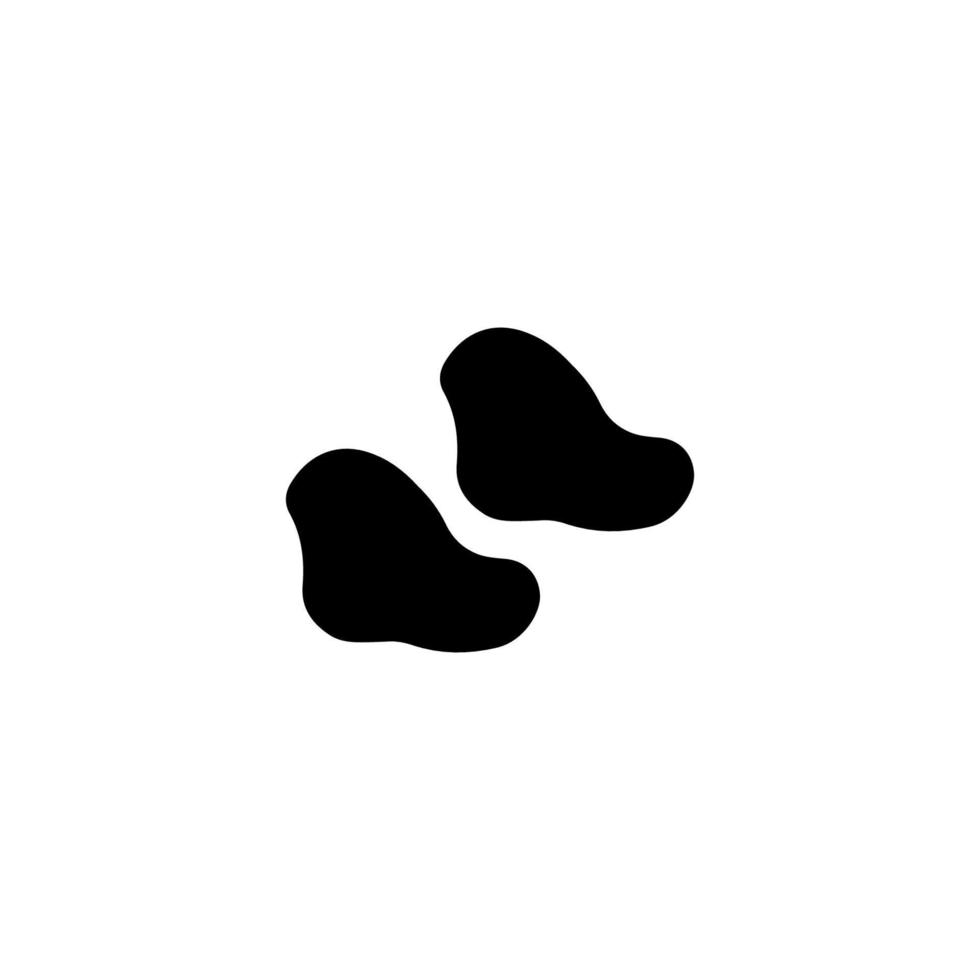 Baby legs icon. Simple style baby shop big sale poster background symbol. Baby legs brand logo design element. Baby legs t-shirt printing. Vector for sticker.