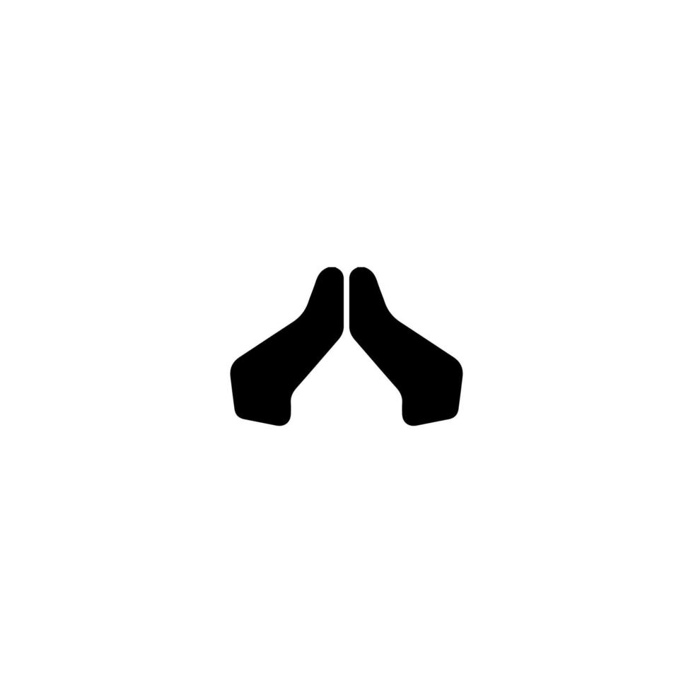 Tent icon. Simple style camping poster background symbol. Tent brand logo design element. T-shirt printing. Vector for sticker.