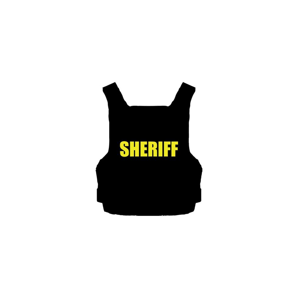 Bulletproof icon. Simple style notifying the police poster background symbol. Bulletproof brand logo design element. Bulletproof t-shirt printing. Vector for sticker.