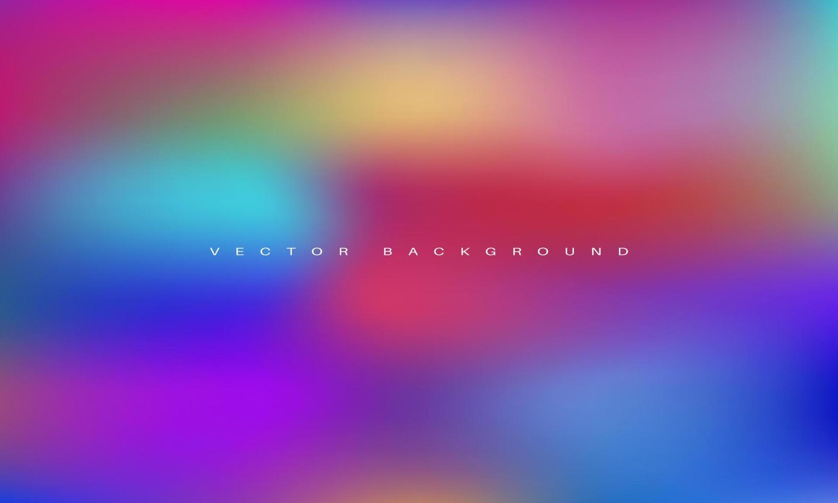 Abstract blurred gradient mesh background vector