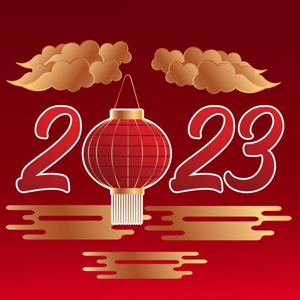 premium vector l chinese  imlek 2023 new year vecctor illustration