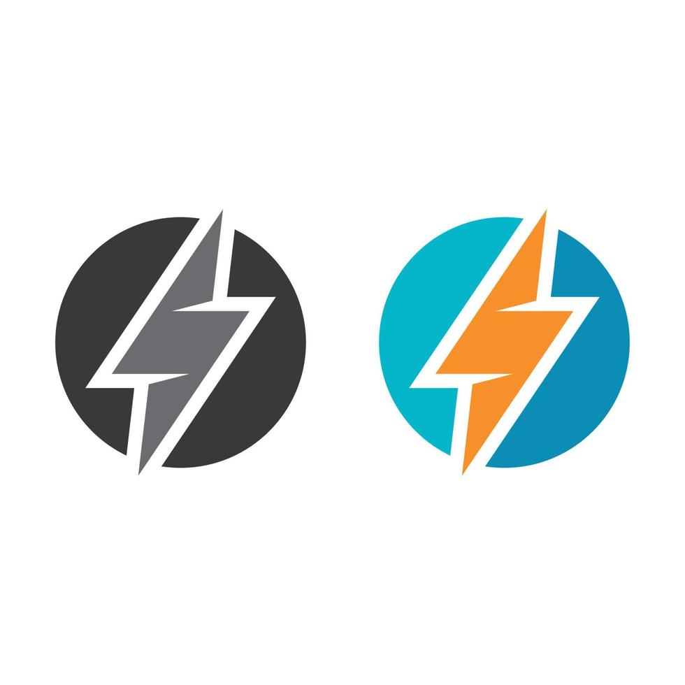 Flash Electric Logo Vector icon set illustration design template. Bolt Energy Icon.electric logo flash vector bolt