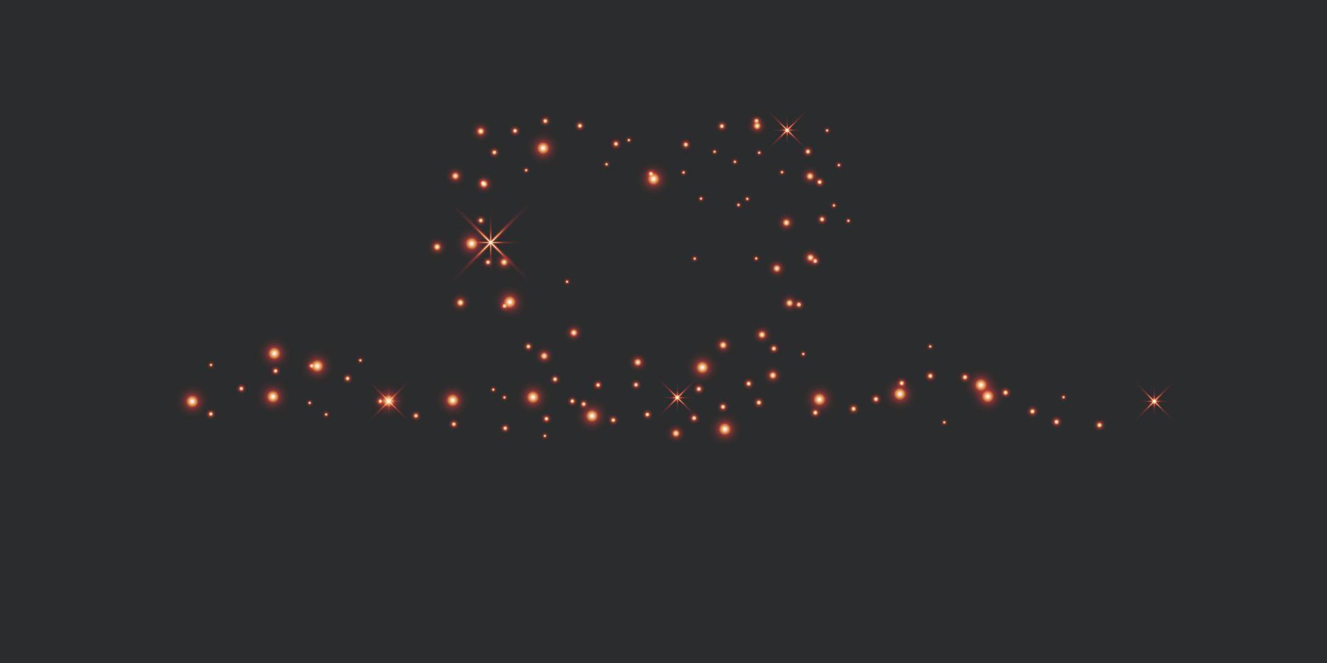 Sparkling heart valentine background with copy space. vector
