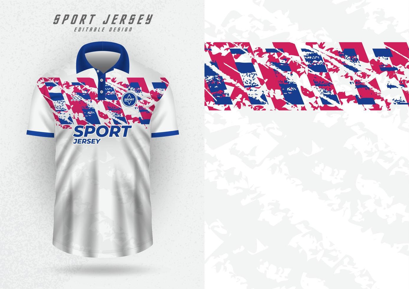 mockup background for sports jersey soccer running racing white stripes grunge vector