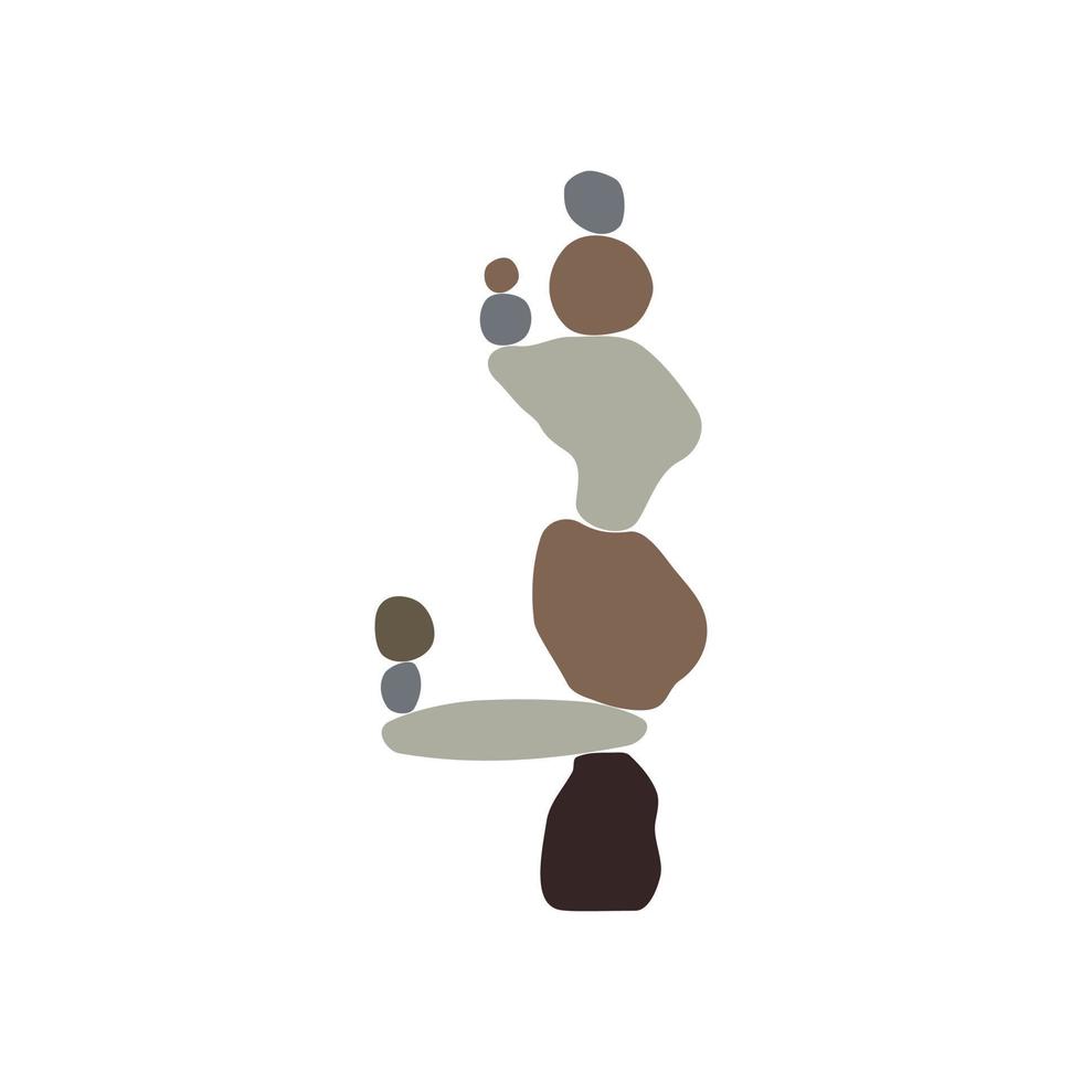 Rock Balance Logo vector