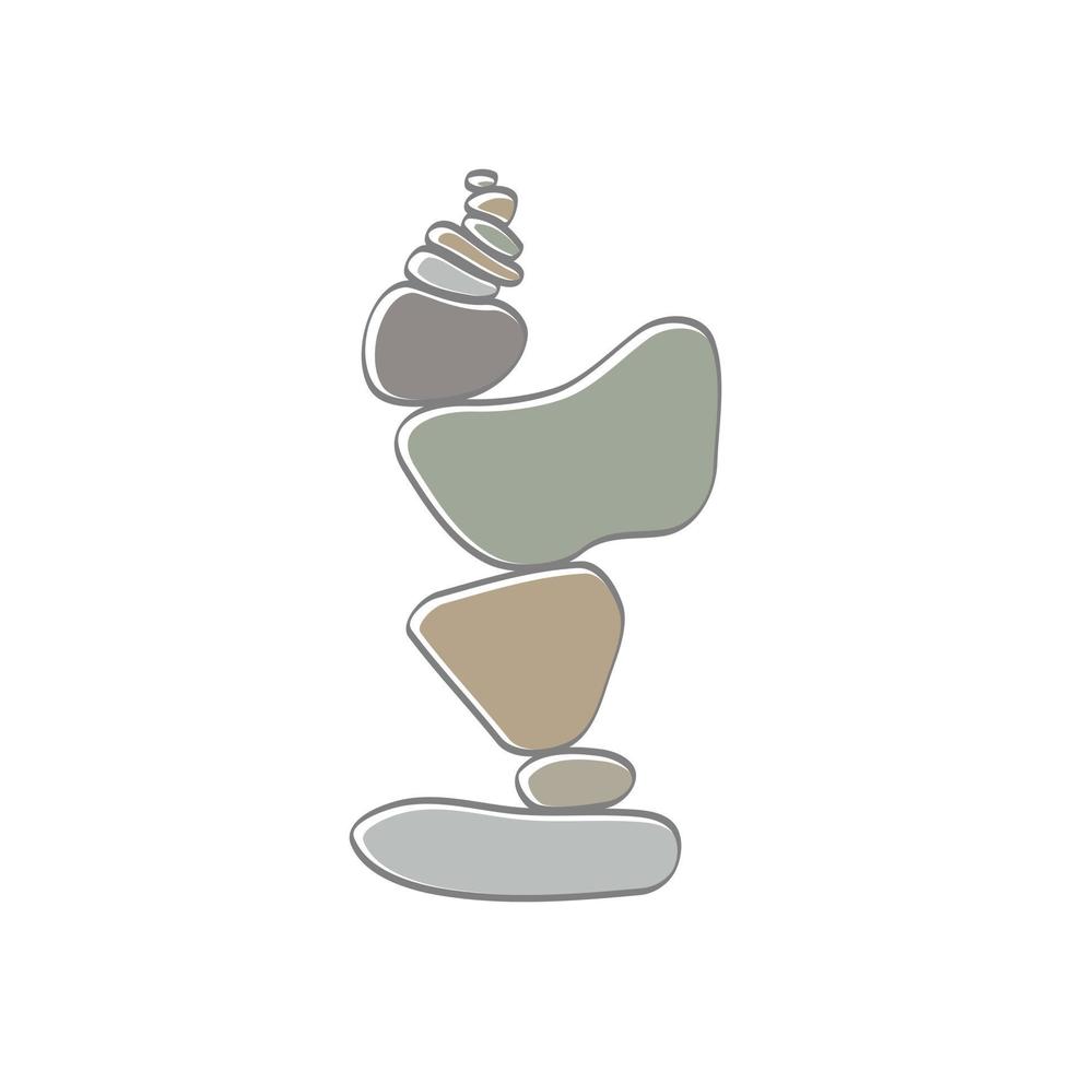 Rock Balance Logo vector