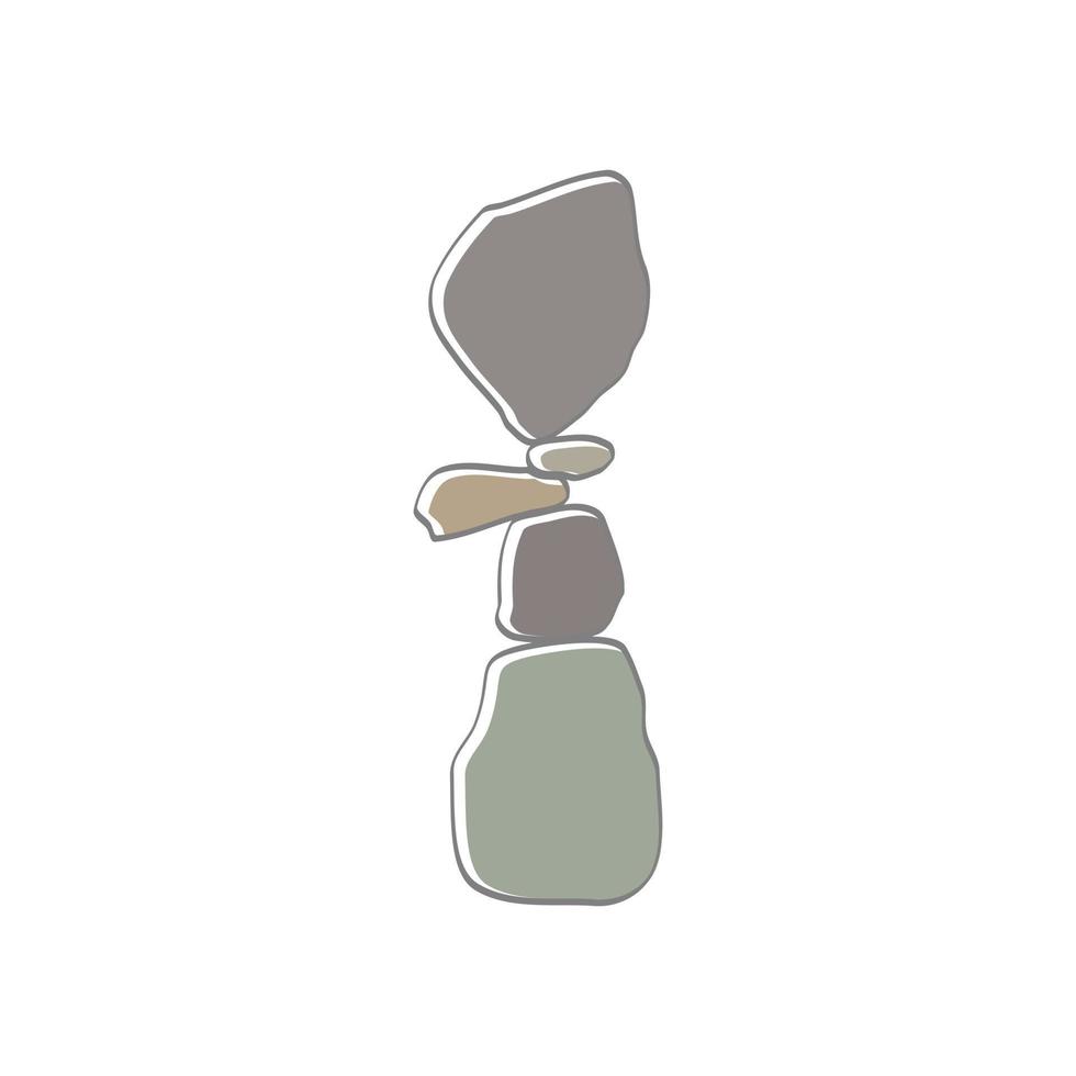 Rock Balance Logo vector