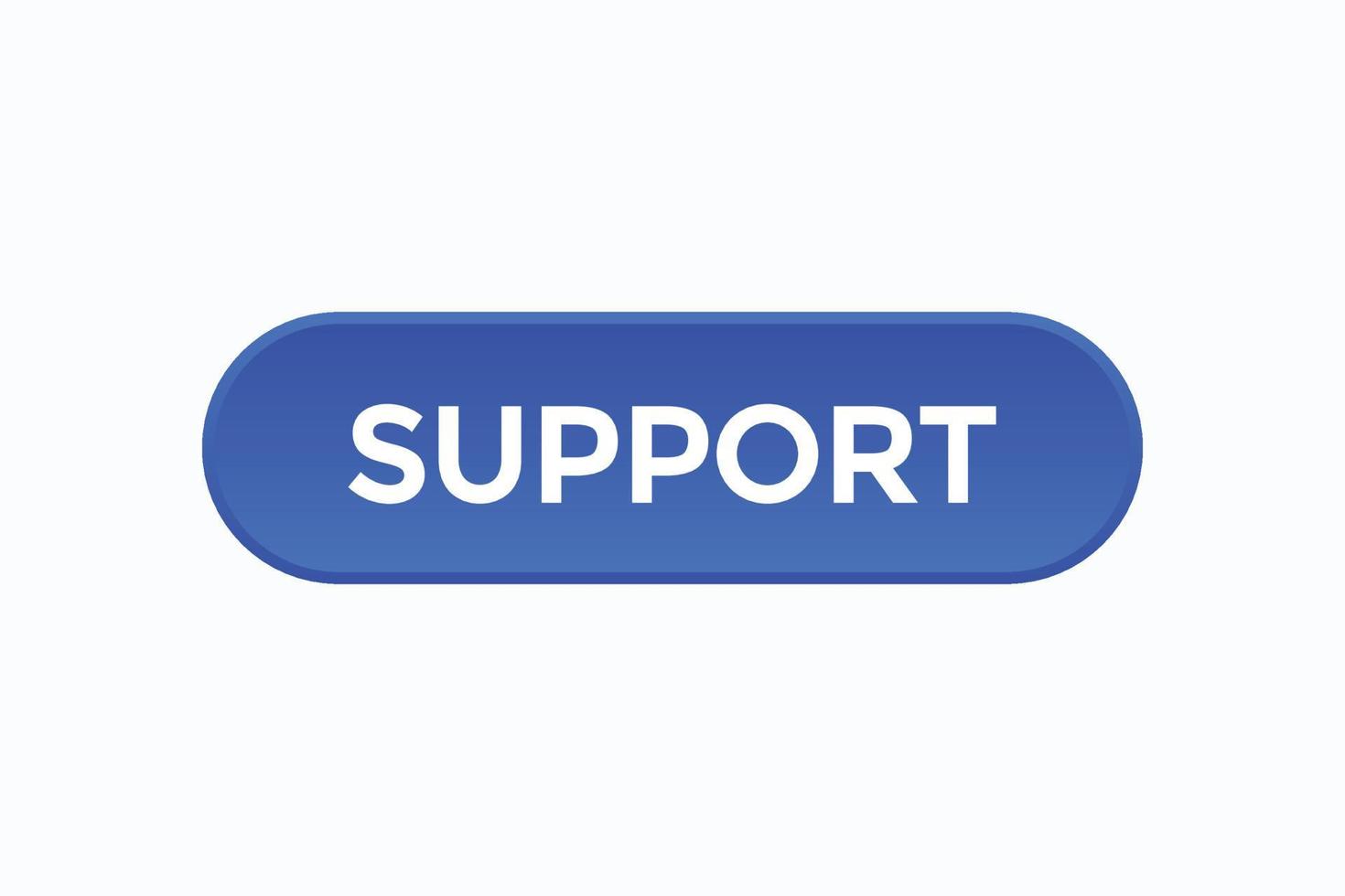 support button vectors.sign label speech bubble support vector