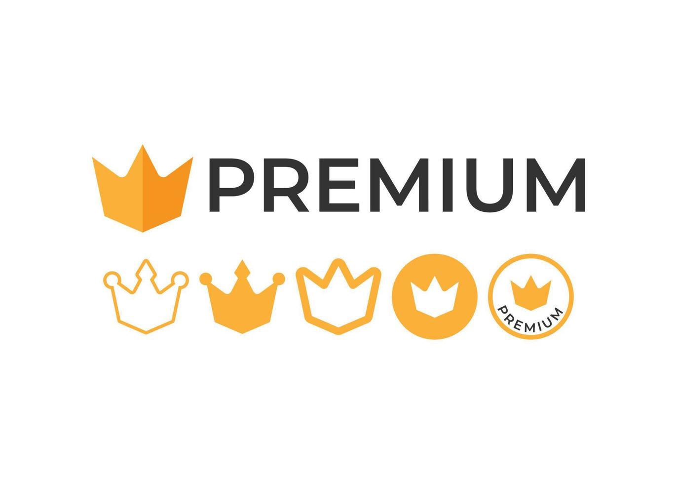 Premium icon symbol set vector