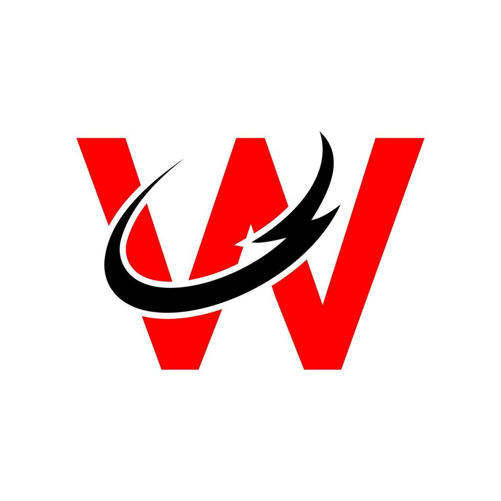 Letter W Logotype Design Vector Template