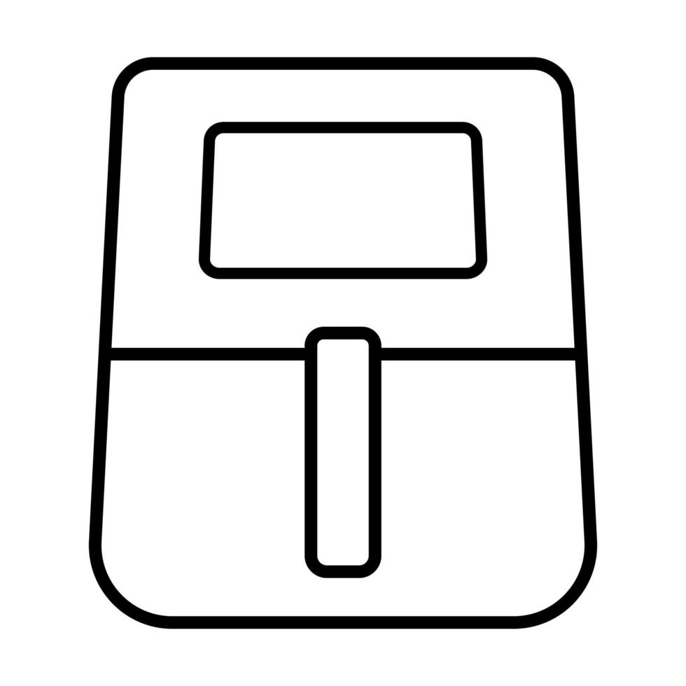 cooking air fryer appliance icon vector for graphic design, logo, website, social media, mobile app, UI illustration