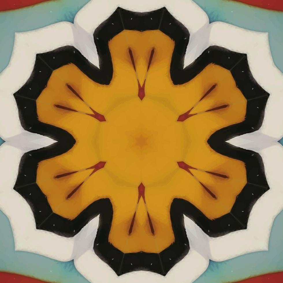 Abstract kaleidoscope background. Beautiful kaleidoscope seamless pattern. Multicolor mosaic texture. Seamless kaleidoscope texture. Unique kaleidoscope design vector