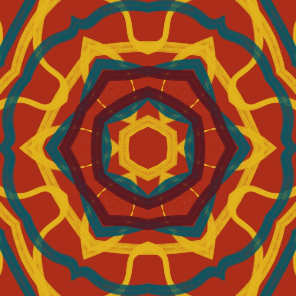 Abstract kaleidoscope background. Beautiful kaleidoscope seamless pattern. Multicolor mosaic texture. Seamless kaleidoscope texture. Unique kaleidoscope design vector