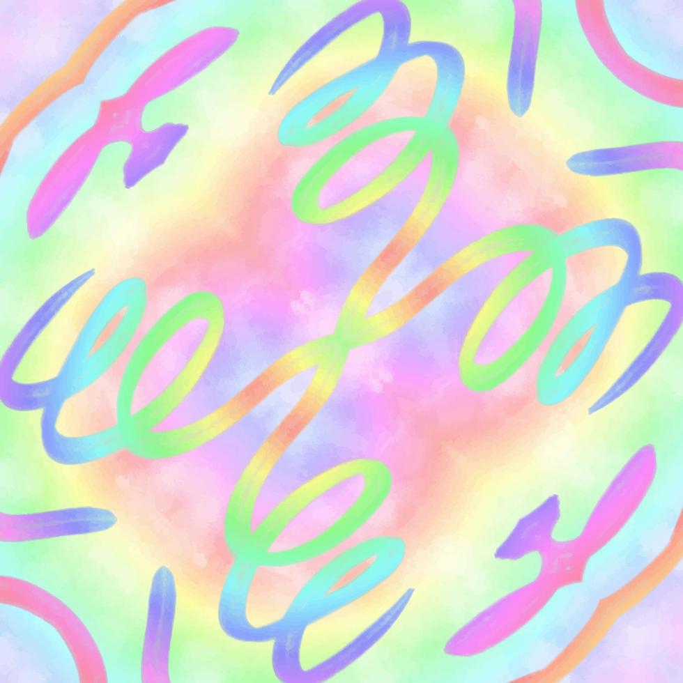 Moving colorful lines of abstract background vector