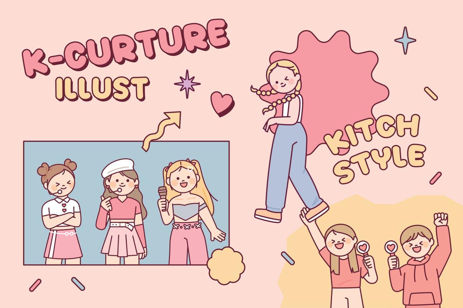 Korea s K pop Idol Culture Girl Idols And Cheering Fans A Cute And 