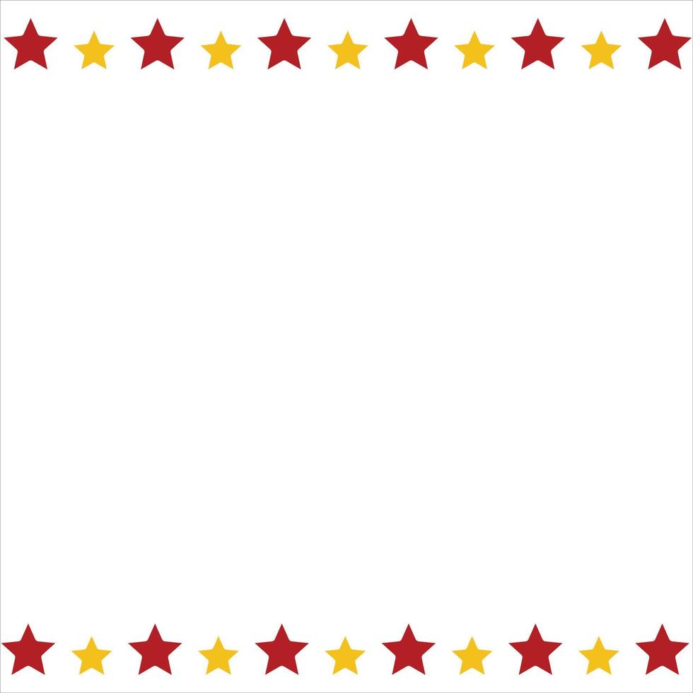 Stars template design vector