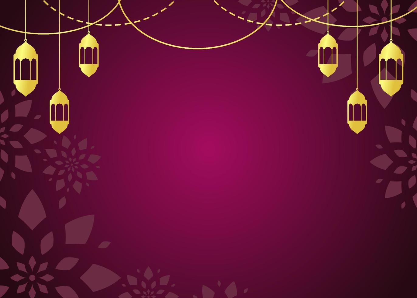 background design with islamic and ramadan theme vector