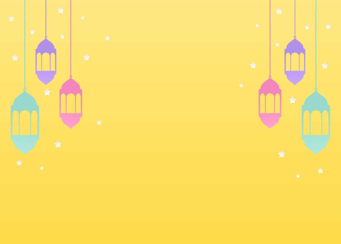 background design with islamic and ramadan theme vector