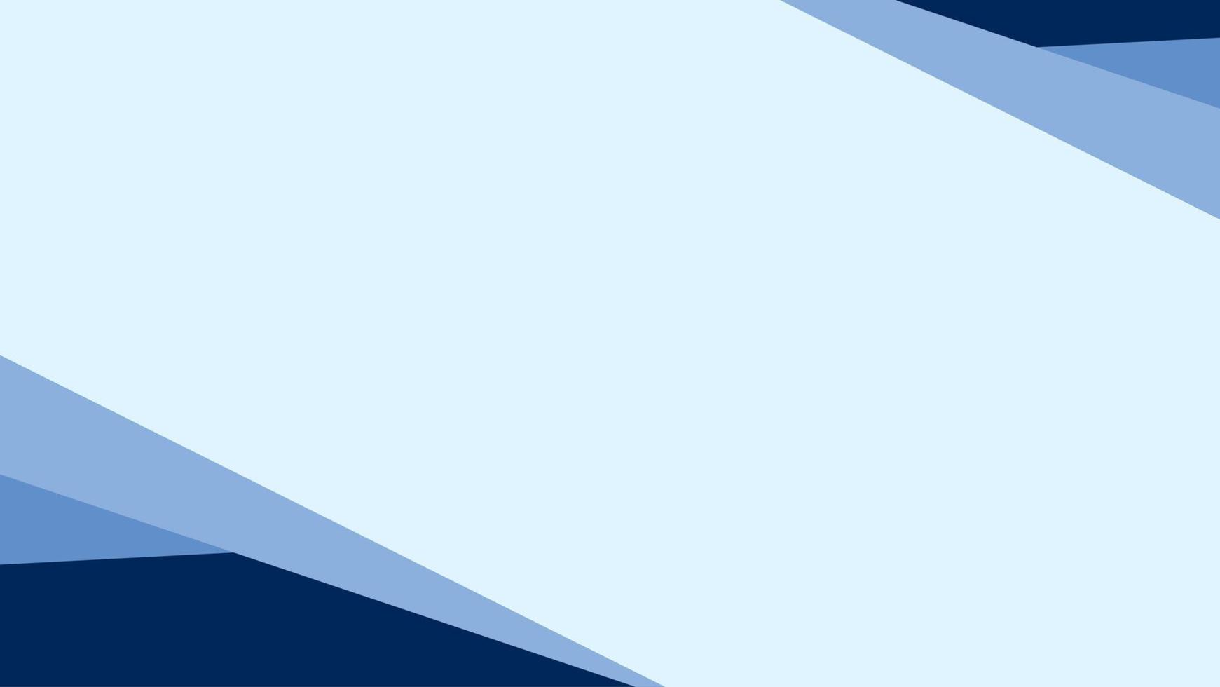 plantilla de diseño de banner horizontal azul moderno. antecedentes comerciales con espacio para el texto o la imagen. vector
