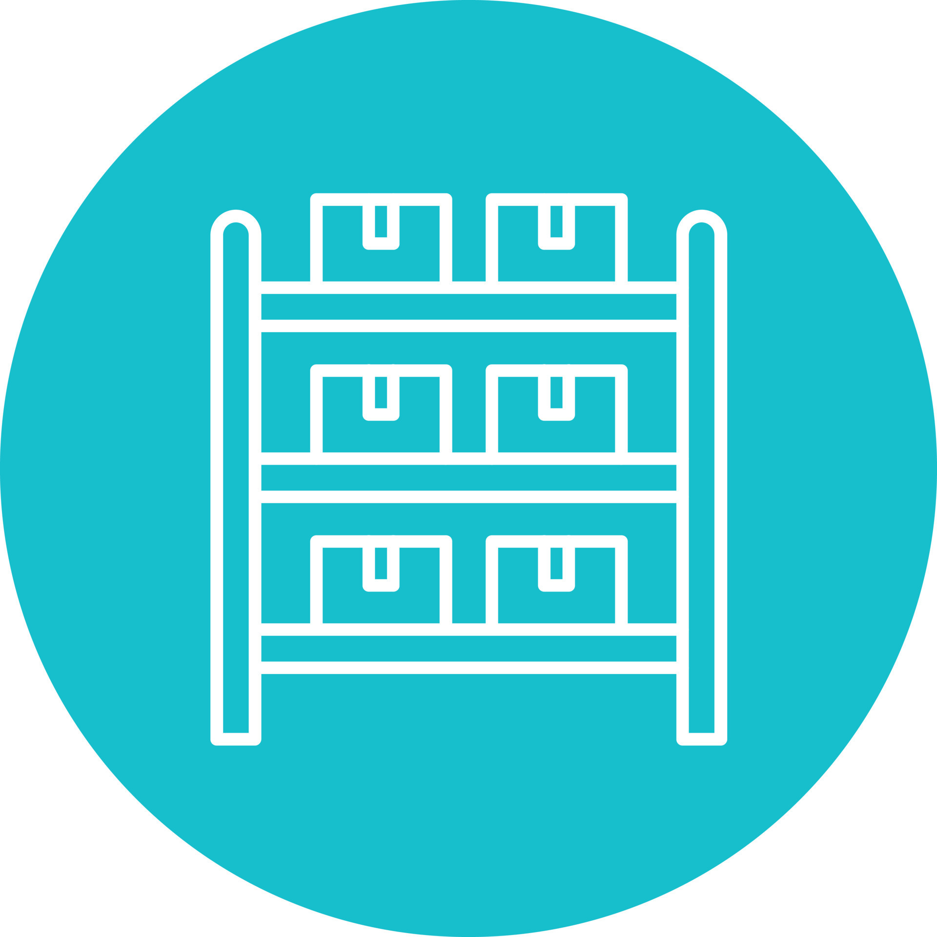 Shelf Capacity Line Circle Background Icon 17643213 Vector Art at Vecteezy