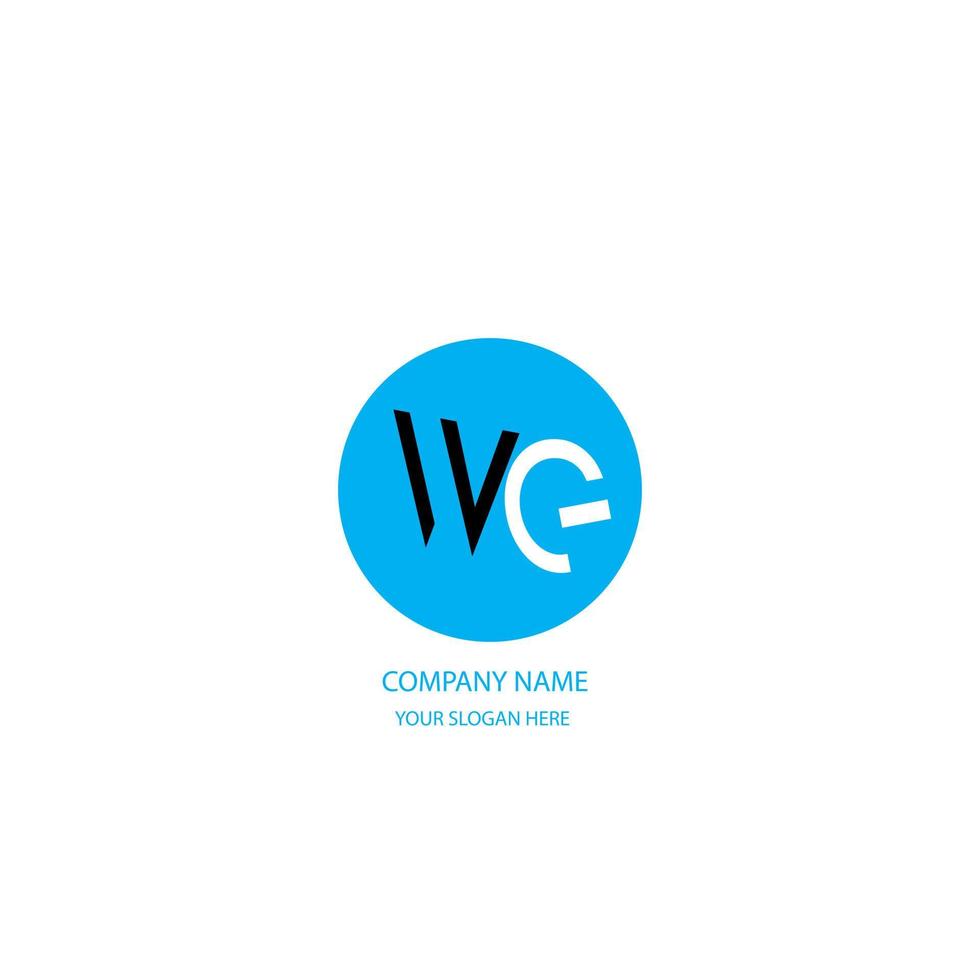 WG Text Logo vector