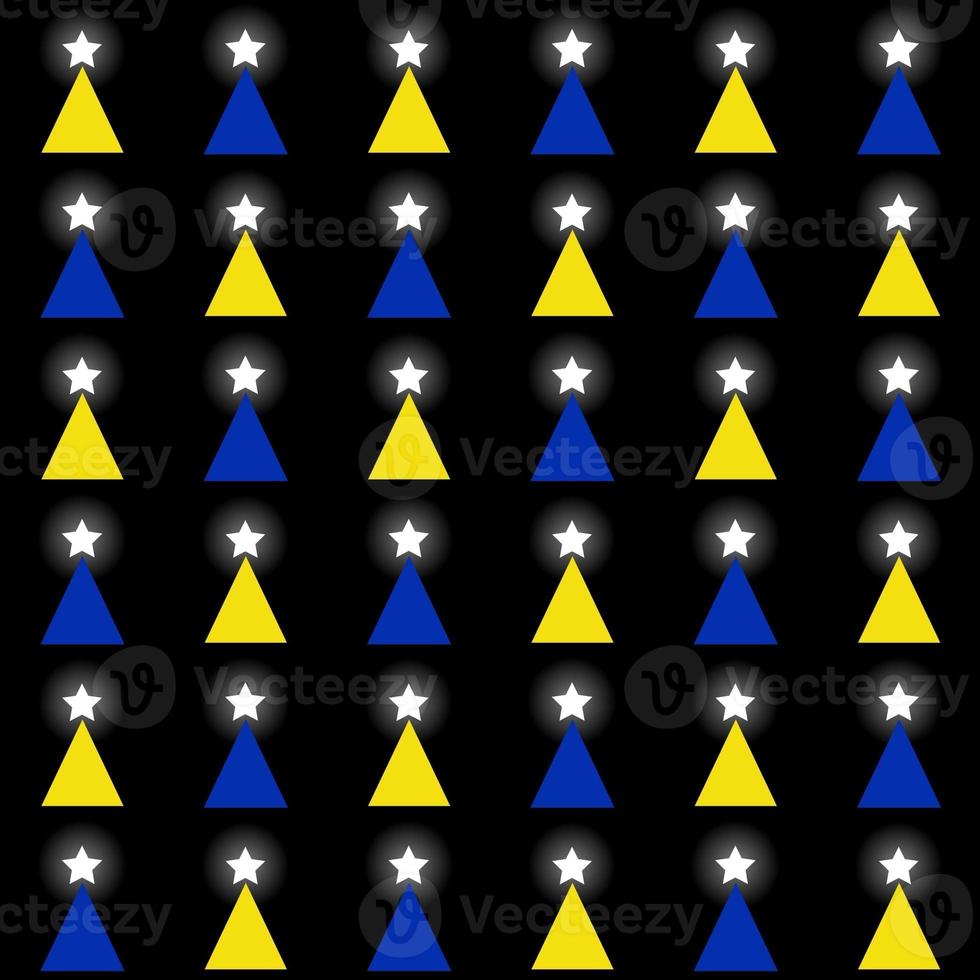 background with stars pattern stars seamless background with stars stars of night Christmas tree photo