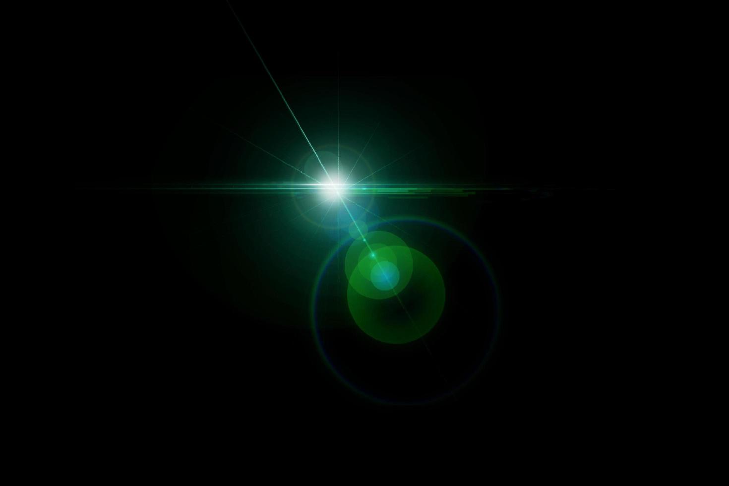 Lens flare glowing transparent light effects photo