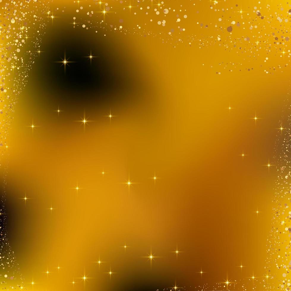 Gold sparkle with gradient gold color background photo