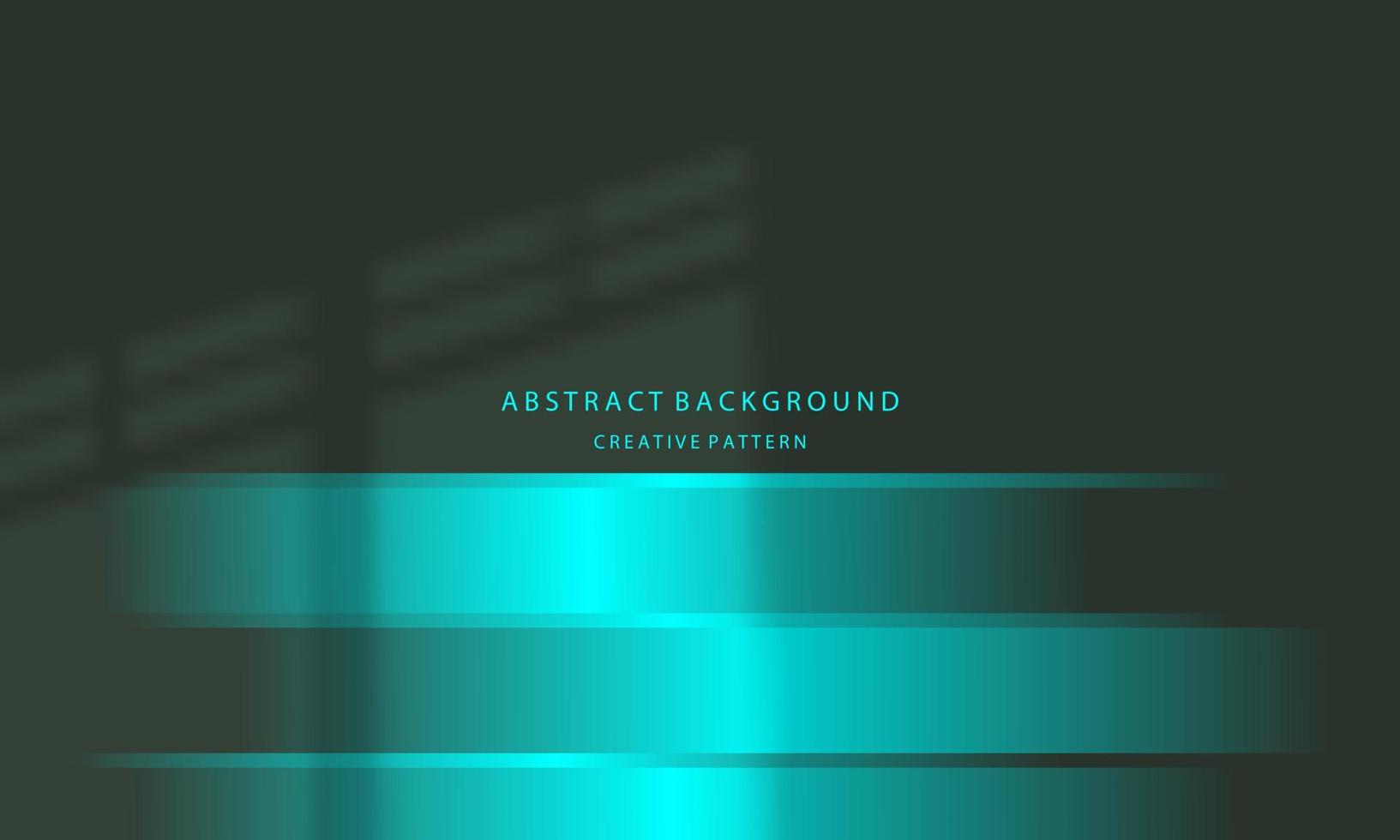 Abstract background Geometric liquid gradient of black color and tosca gradient with golden light on the back, for posters, banners, etc., EPS 10 vector design copy space area