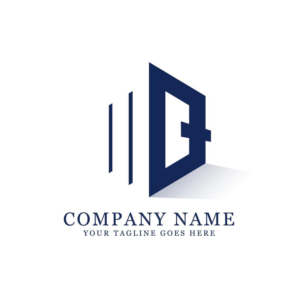 MQ initial logo inspiration, negative space letter logo designs vector