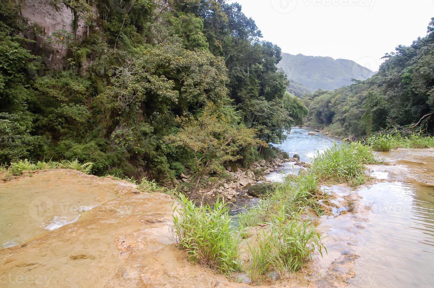 Scenic river view photo