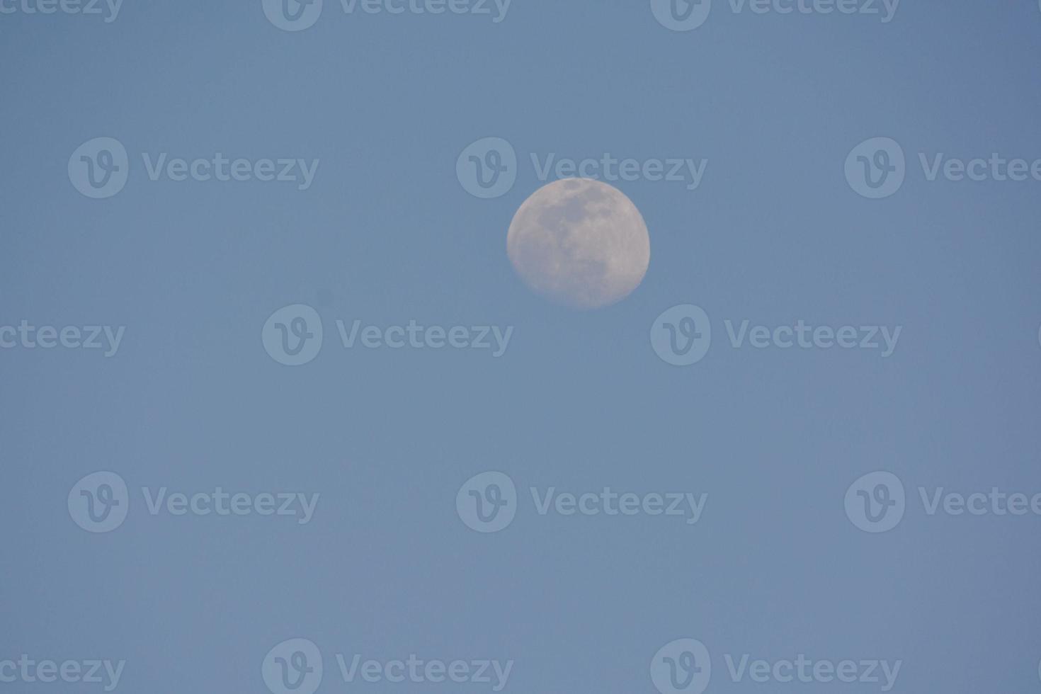 Moon view close-up photo
