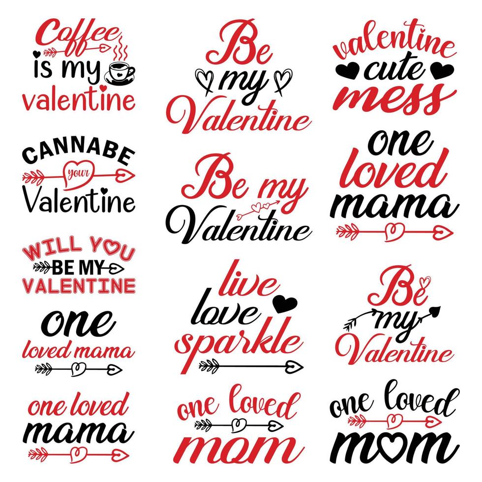 Valentine's day vector art t-shirt design.