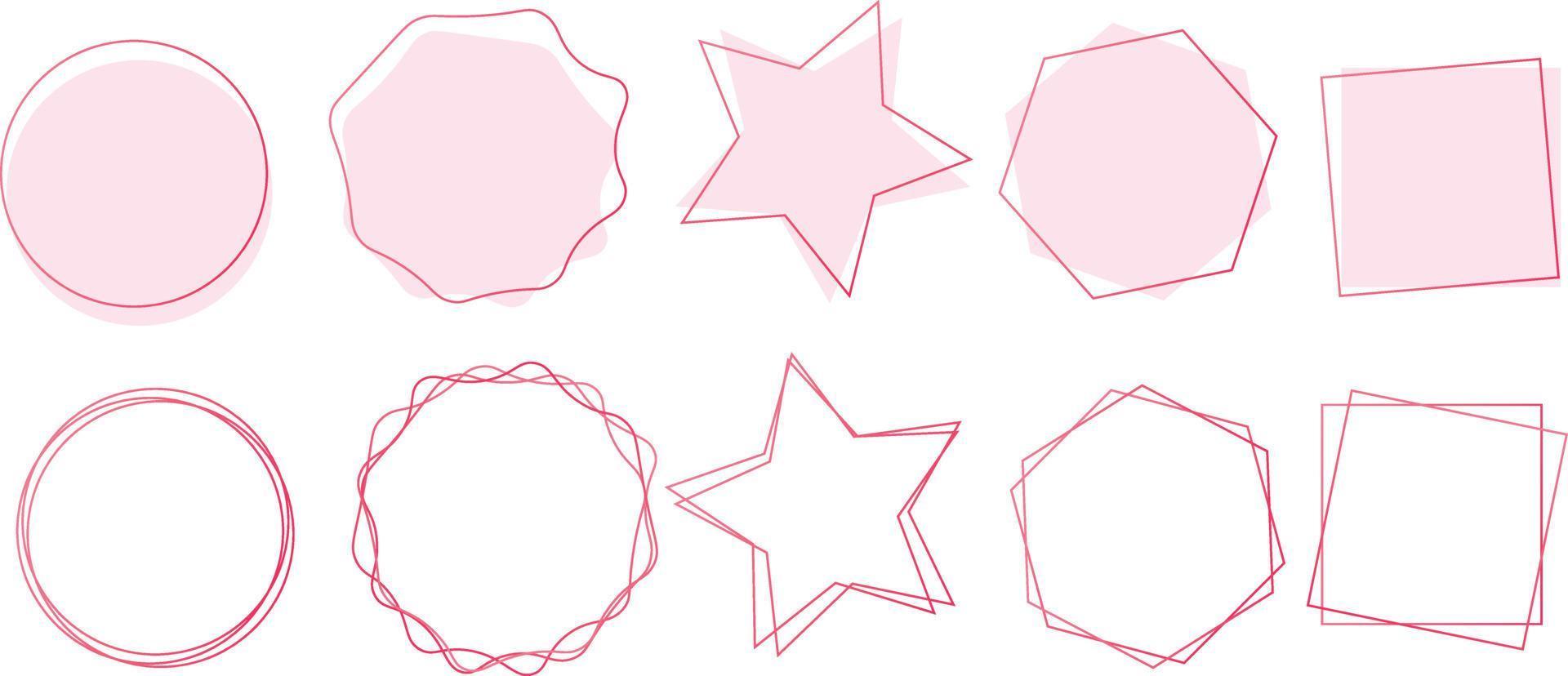 Abstract blotch shape vector