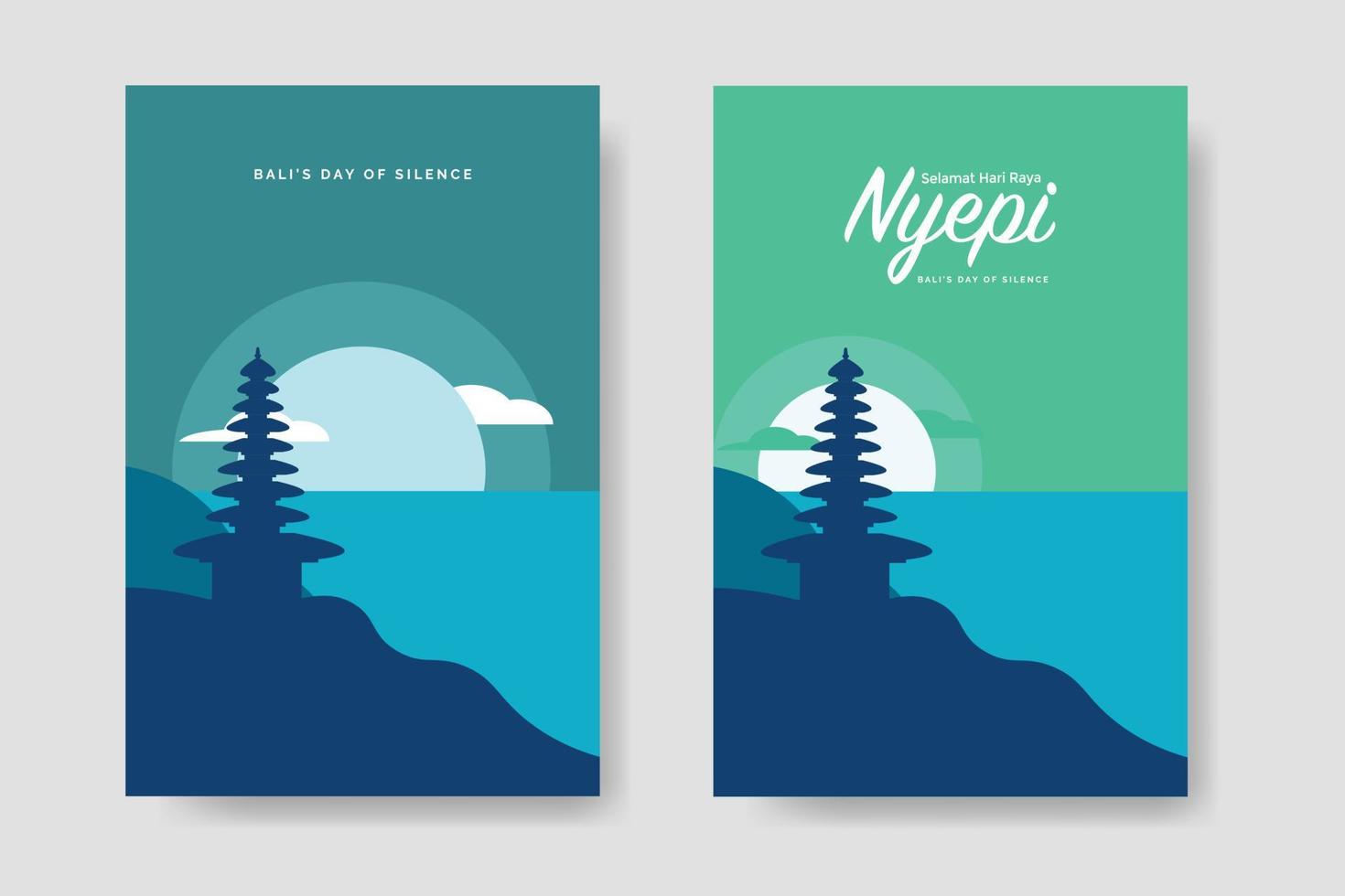 Nyepi Bundle Social Media Story vector